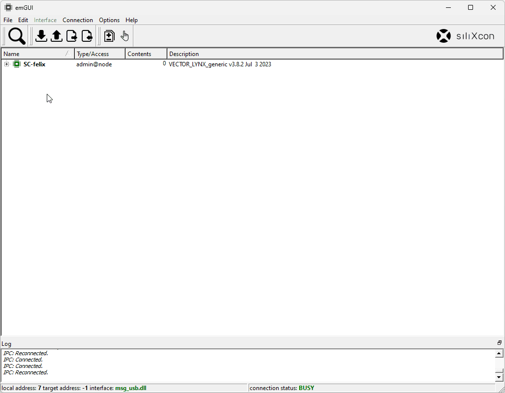GUI Setup
